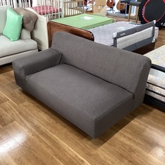 二人掛け　カウチソファー【町田市再生家具】　252803の画像