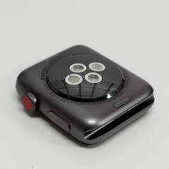 Apple Watch Series 3/GPS+セルラー/42mm/A1891/スペースグレー〈MQKN2J/A〉の画像