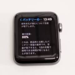 Apple Watch Series 3/GPS+セルラー/42mm/A1891/スペースグレー〈MQKN2J/A〉の画像