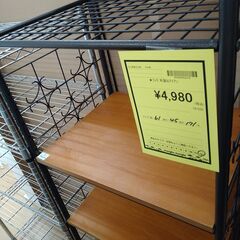 リユースのサカイ浦和店 【G175】★ラック 木製＆アイアンの画像