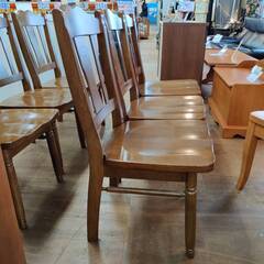 【愛品倶楽部柏店】Foster 木製ダイニングチェア6脚セットの画像