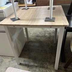 ダイニング３点セット　ホワイトの画像