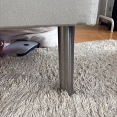 【運び出してくれる方】IKEA 脚付マットレス　セミダブルの画像