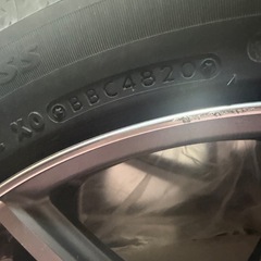 215/45/18BS-VRX2 ホイール付きバリ山 4本セットの画像
