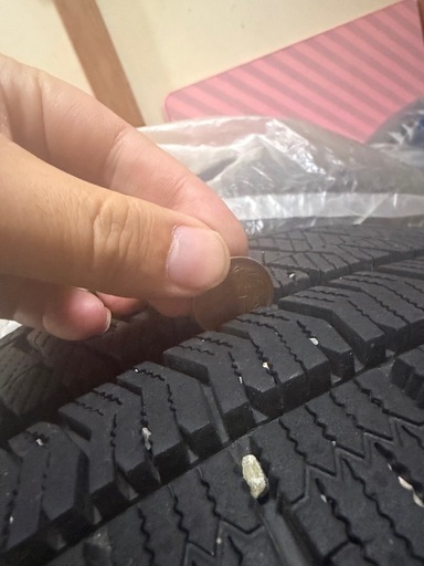 215/45/18BS-VRX2 ホイール付きバリ山 4本セット