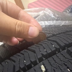 215/45/18BS-VRX2 ホイール付きバリ山 4本セットの画像