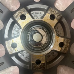 215/45/18BS-VRX2 ホイール付きバリ山 4本セットの画像