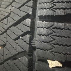 215/45/18BS-VRX2 ホイール付きバリ山 4本セットの画像