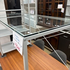《リユースマン倉敷》システムデスク 机 テーブル ガラスの画像