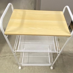 ※ キッチンワゴン　NITORI ニトリ　キャスター付きの画像