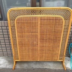 藤パーテーション　衝立の画像