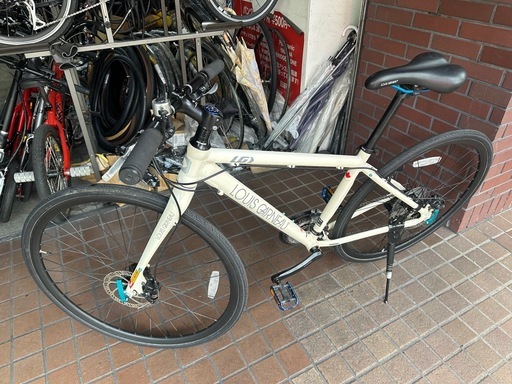 LOUIS GARNEAU（ルイガノ）軽量アルミフレーム3×8speedホワイト