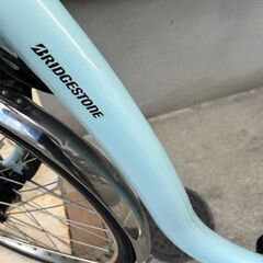 🌈乗ったまま充電！ブリヂストン　フロンティア　アルベルト　電動自転車　電動アシスト自転車　12269の画像