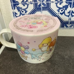 キキララ ゼリー付きマグカップ リトルツインスターズの画像