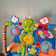 【まだまだ使えます！】フィッシャープライス　バウンサー　カエル！の画像