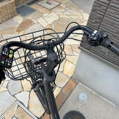 🌈現行バッテリー！ほぼ新品！8.7Ah🌈ビッケ2e　bikke2e　 電動自転車　3人乗り　子供乗せ　20インチ 122613の画像