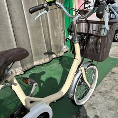 No.602 ヤマハ 大人用三輪車 PASワゴン PA16W 内装3段変速 前18インチ 後16インチ パスワゴン 三輪自転車の画像