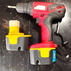 コードレスドリルドライバーセット一式BD-122　 中古の画像