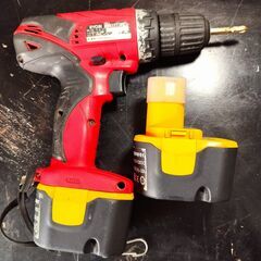 コードレスドリルドライバーセット一式BD-122　 中古の画像