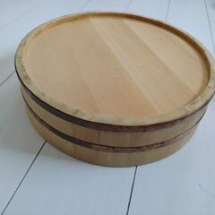 木桶　直径34cmの画像