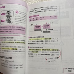 日商簿記２級　テキスト　問題集の画像