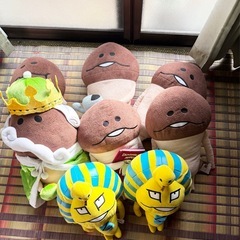 (お話中)昔流行ったぬいぐるみセット の画像