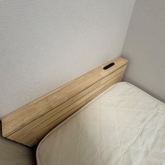 令和8年１月８日まで、セミシングルベッドとマットレスの画像