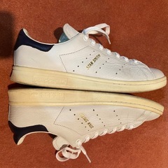 アディダス スタンスミス 27.5 本革仕様の画像