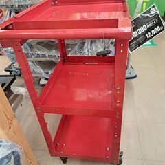 ✨アストロ　中古　ワゴン　３段　レッド✨うるま市田場✨の画像