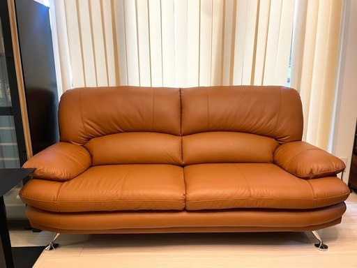 関家具　3人掛けソファー　