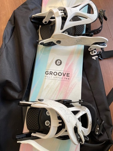 スノーボード GROOVE 147cm ビンディング SPICE Mサイズ スノーボード GROOVE 147cm ビンディング SPICE Mサイズ