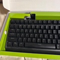 ボタン光るキーボードの画像