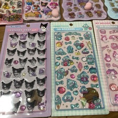 ボンボンドロップシールなどシールセットの画像