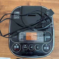 （取引先確定
）【アイリスオーヤマ】炊飯器 ３合炊きの画像