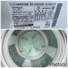 お薦め品‼️分解洗浄済み‼️日立洗濯機10kg 2019年の画像