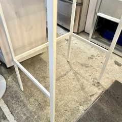 レンジラック キッチンラック 省スペース ゴミ箱上ラック オープンラック 木製 スチール 家電 収納 コンパクトの画像