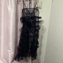 RAY CASSIN チュールキャミワンピースの画像