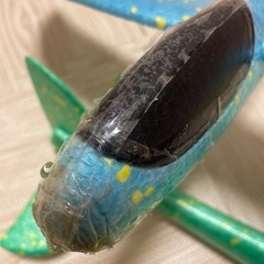 飛行機のおもちゃ　手投げグライダーの画像