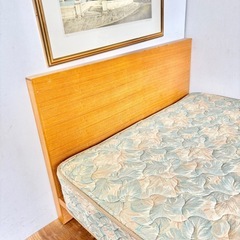 セミダブルベッド 木製フレーム FRANCEBED フランスベッドマットレスの画像