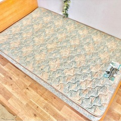 セミダブルベッド 木製フレーム FRANCEBED フランスベッドマットレスの画像