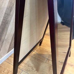 ブラックボード 両面 看板 立て看板 スタンド看板 A型 スタンドボード 黒板 ハンド式 木製 チョーク メニューボード メッセージボードの画像