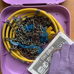 【未使用】タイヤチェーン　フィットなど向けの画像