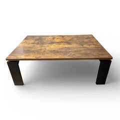 美品 ニトリ こたつテーブル フロットＣ ヴィンテージBRの画像