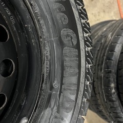 ヴィッツ外し 165/70R14 ヨコハマ　アイスガード iG70 ホイール付き4本セットの画像