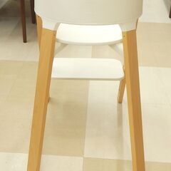 ◎美品 Stokke(ストッケ) ステップス ベビーチェア ハイチェア ホワイト 10段階調節可能 /札幌市清田区の画像
