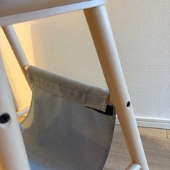 【お譲り先決定】美品‼️ベッドサイドテーブル、カゴ　セットの画像