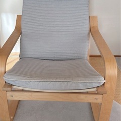 IKEAの壊れにくい椅子✨クッション付き‼️の画像