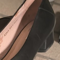 レディースパンプス　23.5 ヒール3.5の画像