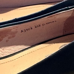 レディースパンプス　23.5 ヒール3.5の画像