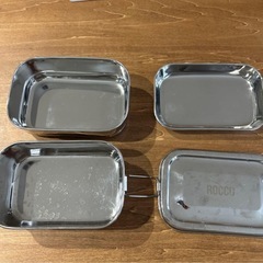 ステンレス製弁当箱の画像